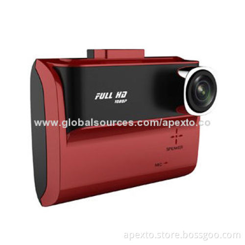HD Car DVR for Cars, 2.0-inch Screen Display, 130 Degrees Wide Angle, WDR and SOS